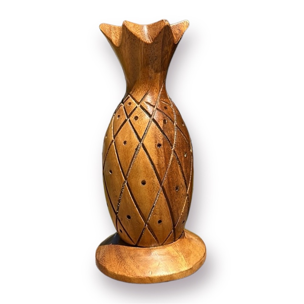 Vintage Monkey Pod Pineapple
Toothpick holder, tiki appetizer Mid-Century Modern